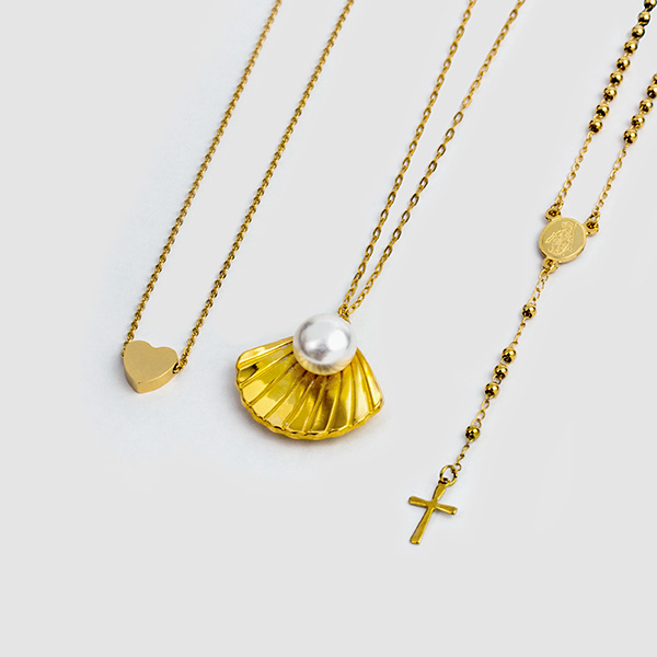 Collares Colore Acero Inoxidable