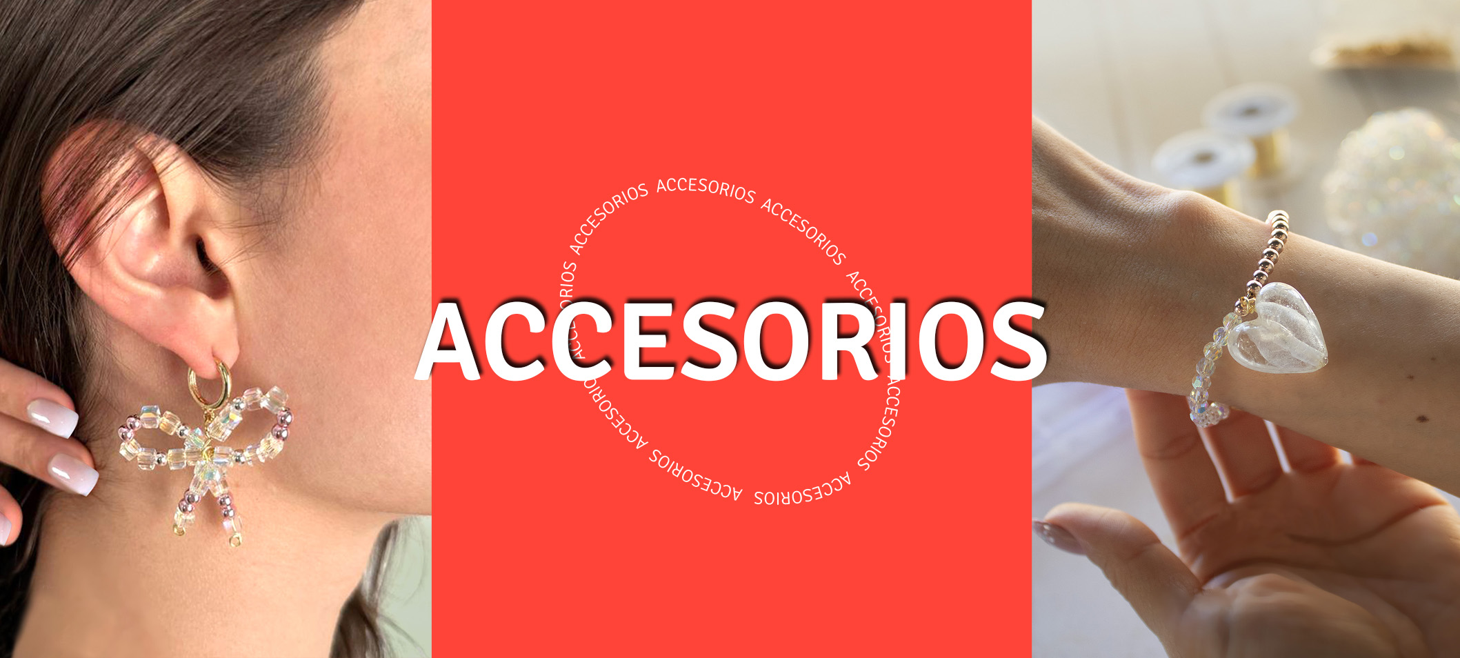 Hilo de Fimo de Símbolo de Amor y Paz para Hacer Accesorios